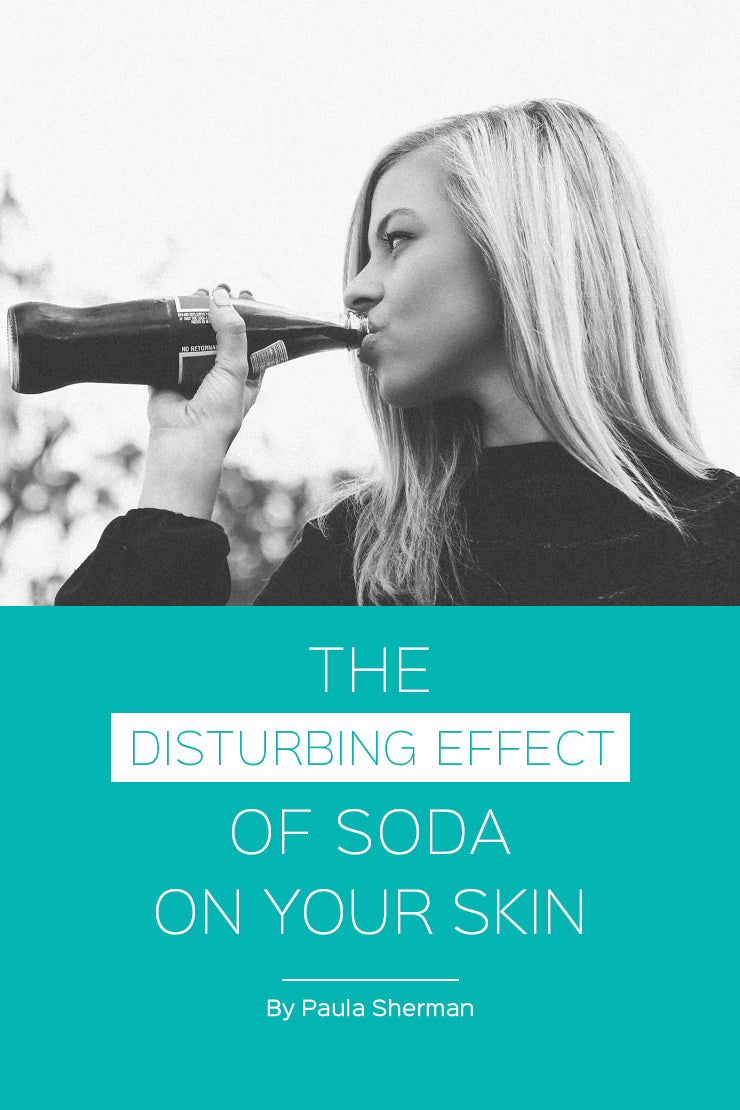 disturbing effect of soda on your skin