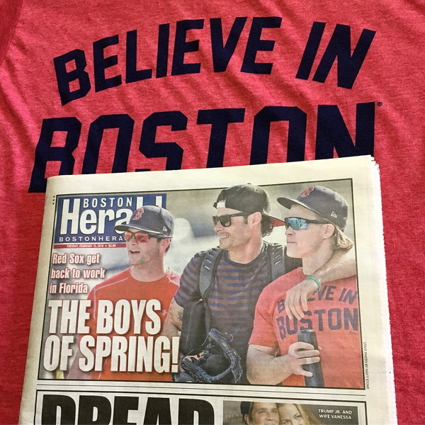 Brock Holt reminds Red Sox Nation to BELIEVE IN BOSTON – Sully's Brand
