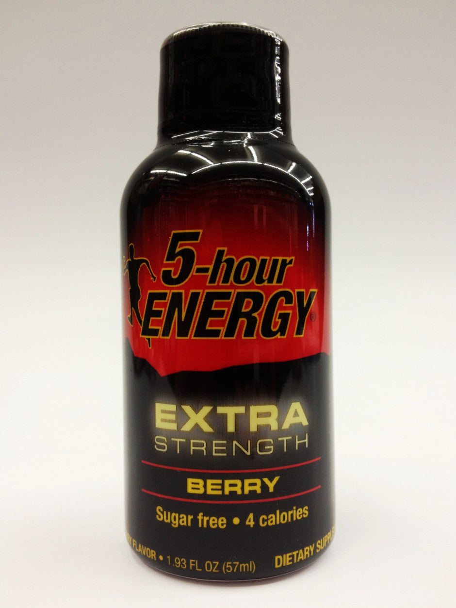 5 Hour Energy Extra Berry Soda Pop Shop