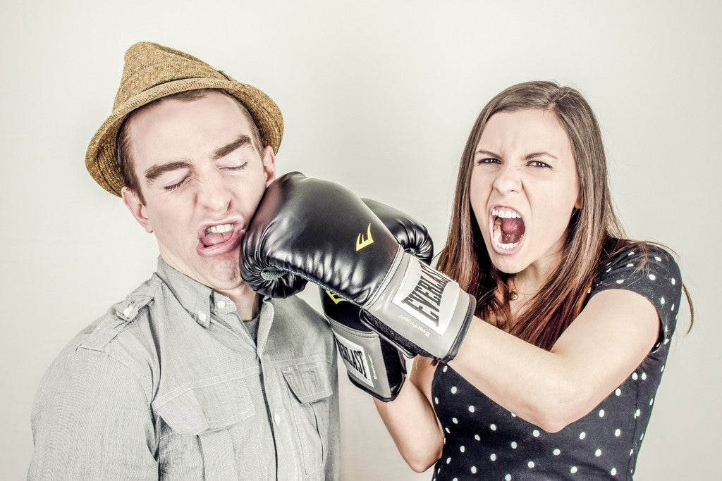 man getting punched