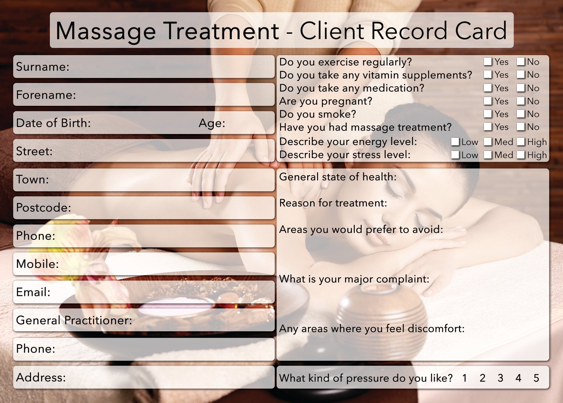 Client needs more than massage