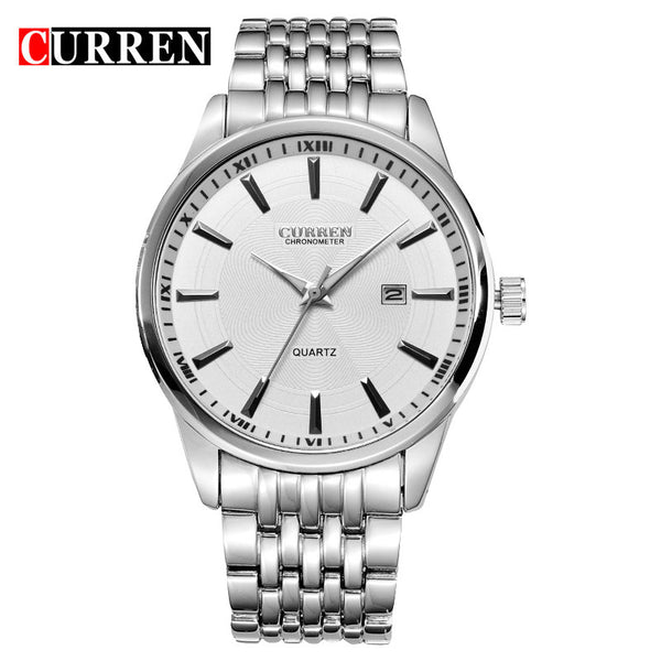 curren watches stainless steel