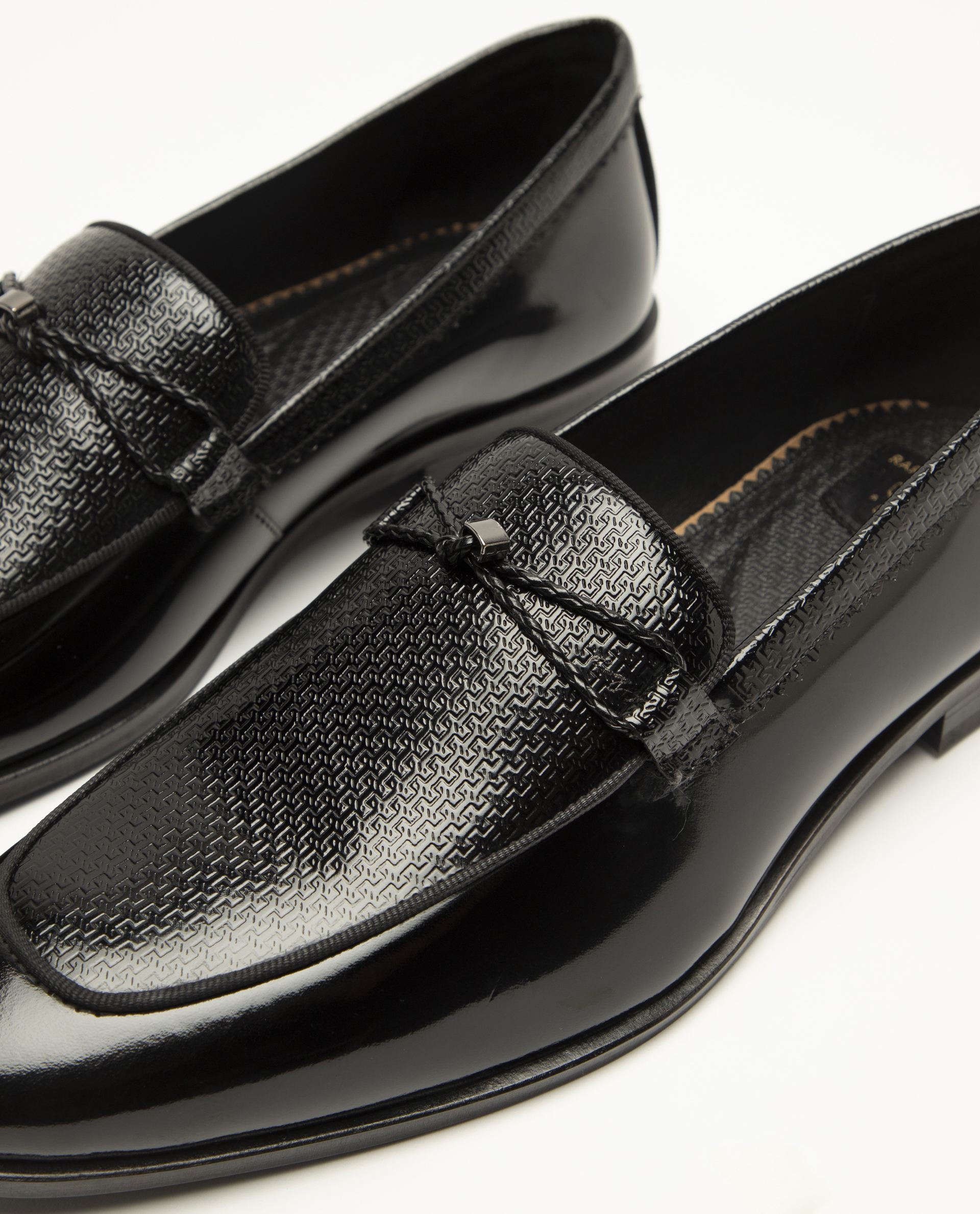 VENT-LEATHER SHOES-BLACK