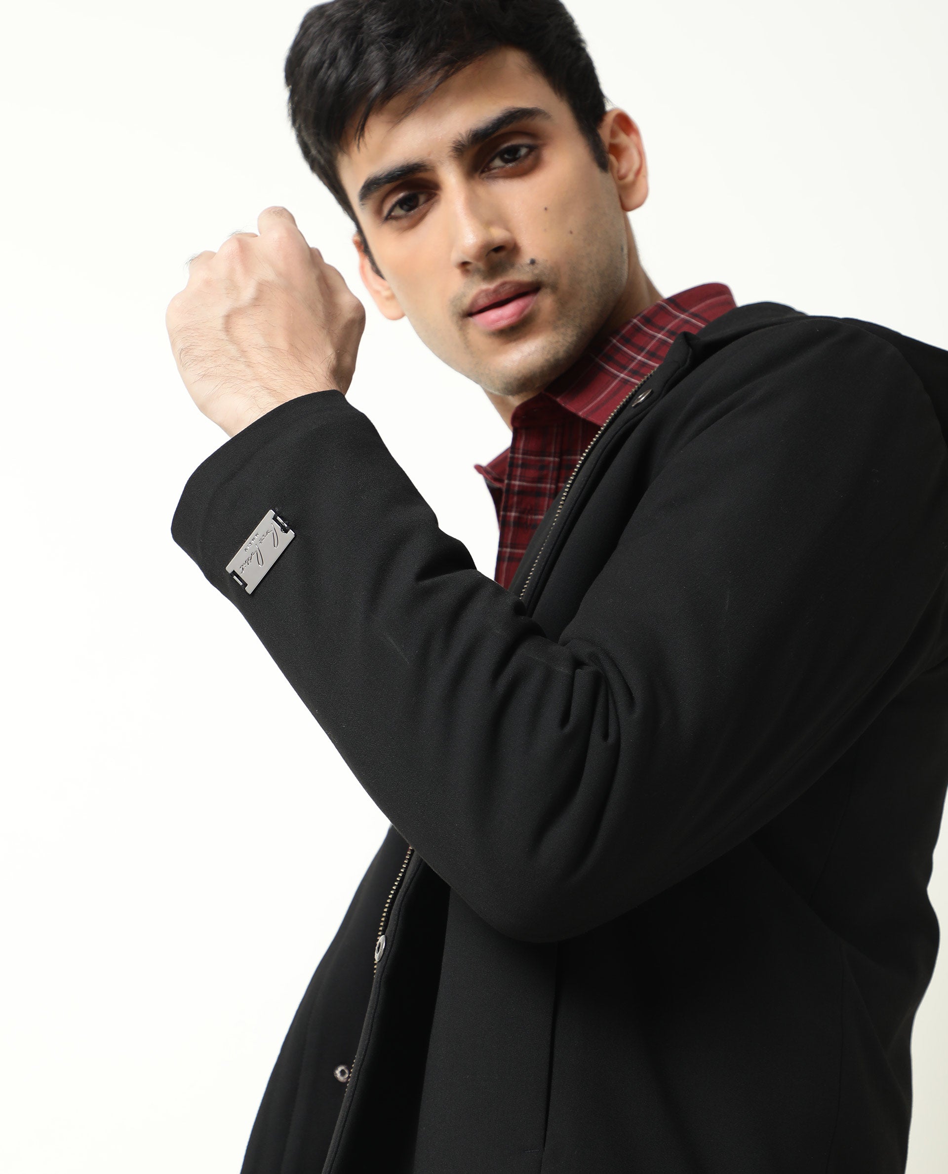 TURIN - MAROON SHIRT RARE RABBIT