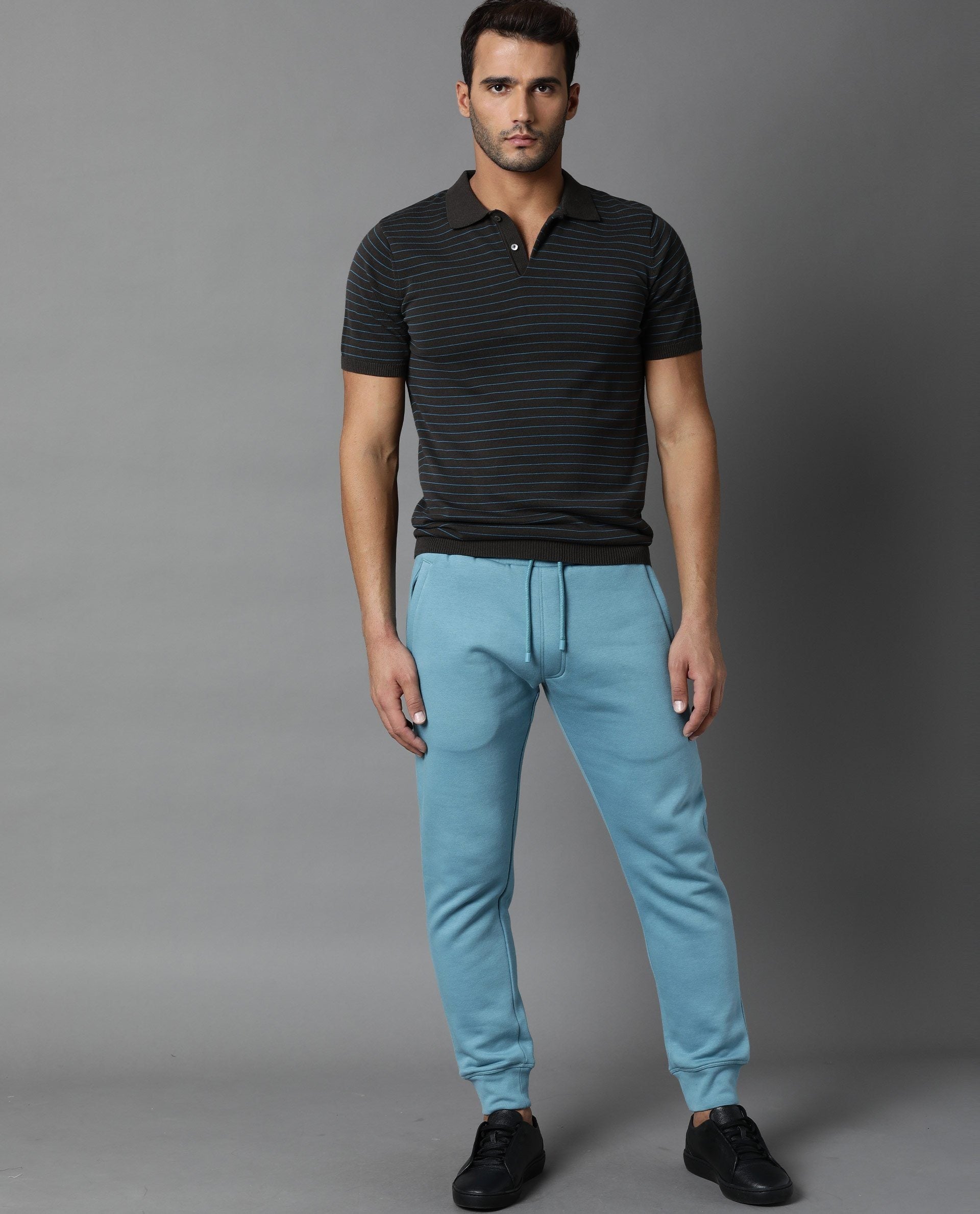 ARTIC- MENS LIGHT WEIGHT TRACKPANT - BLUE TRACK PANT RARE RABBIT