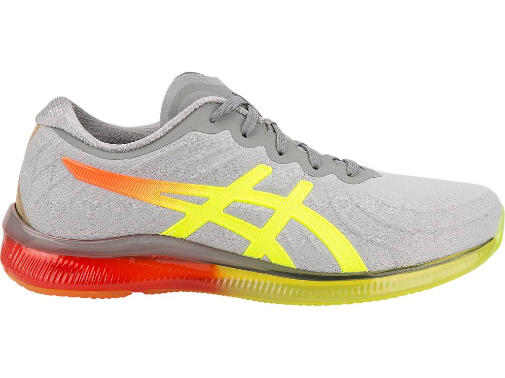 Asics Infinity Running Shoes - Grey/Flash Coral - – lacitil
