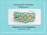 bead embroidered bracelet tutorial kit