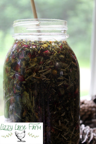 infusing herbs