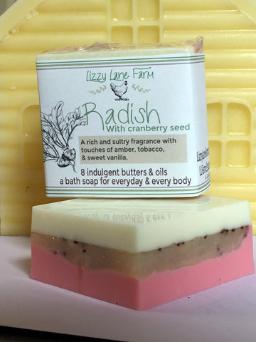 new palm free butter soap from lizzy lane far.