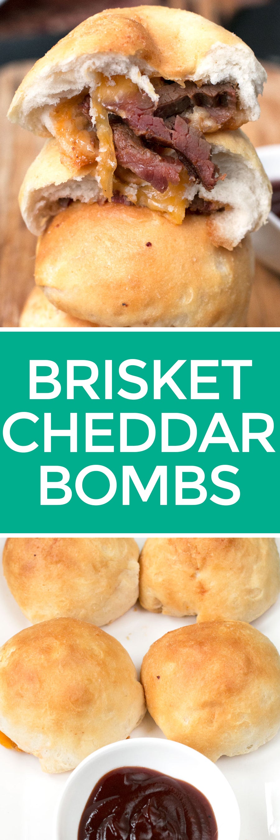 Brisket Cheddar Bombs | pigofthemonth.com #cheese #BBQ #barbecue #tailgating #recipe