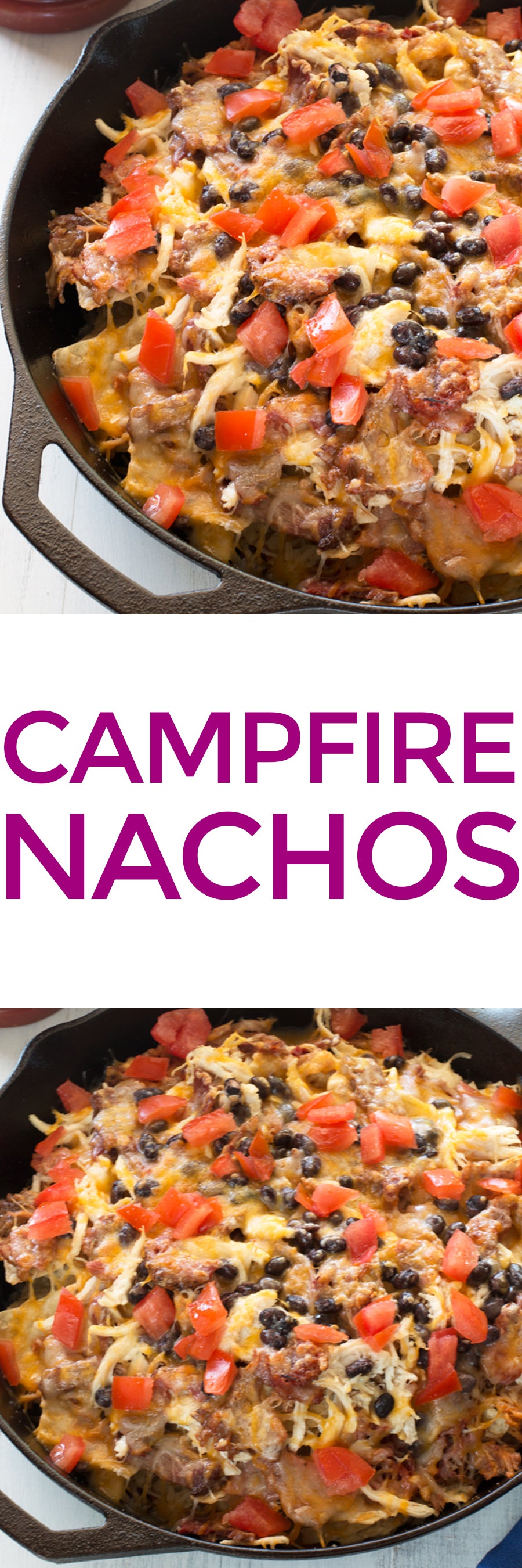 Campfire Nachos | pigofthemonth.com