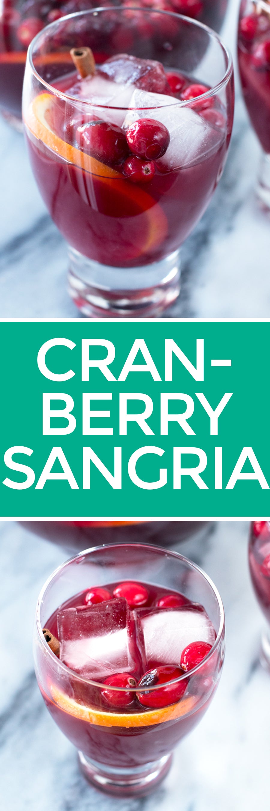 Cranberry Sangria | pigofthemonth.com