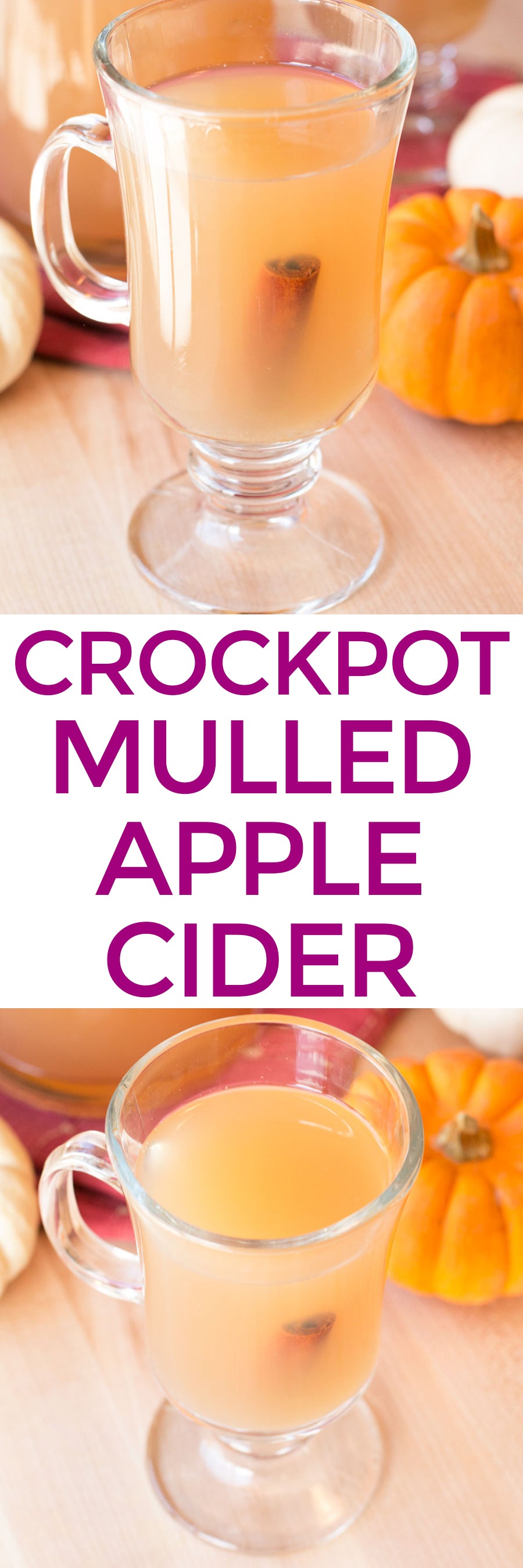 Boozy Crockpot Apple Cider | pigofthemonth.com #cocktail #fall #applecider