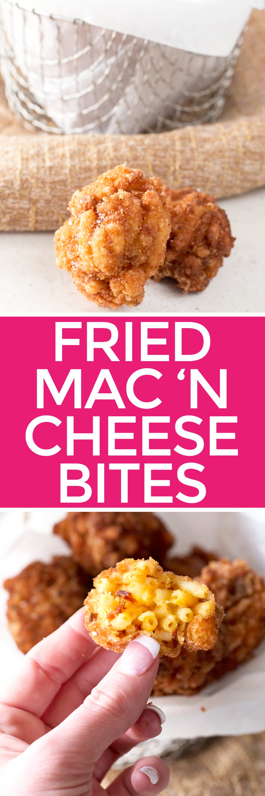 Fried Mac and Cheese Bites | pigofthemonth.com #tailgating #snacks 