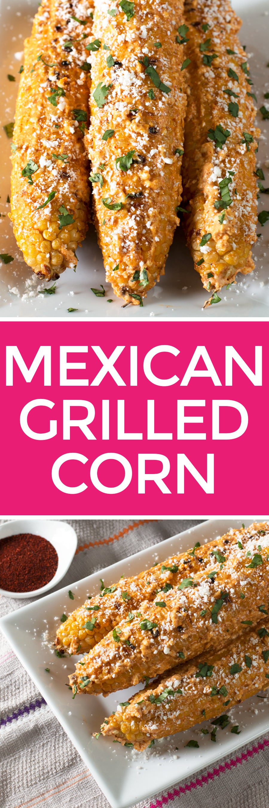 Mexican Grilled Corn | pigofthemonth.com #grilling #tailgating #vegetarian