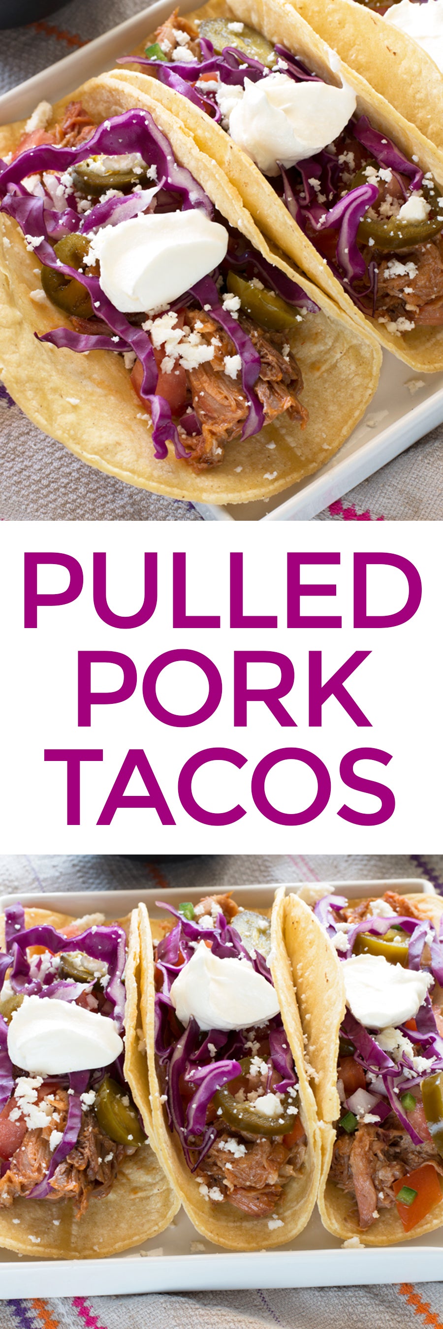Pulled Pork Tacos | pigofthemonth.com