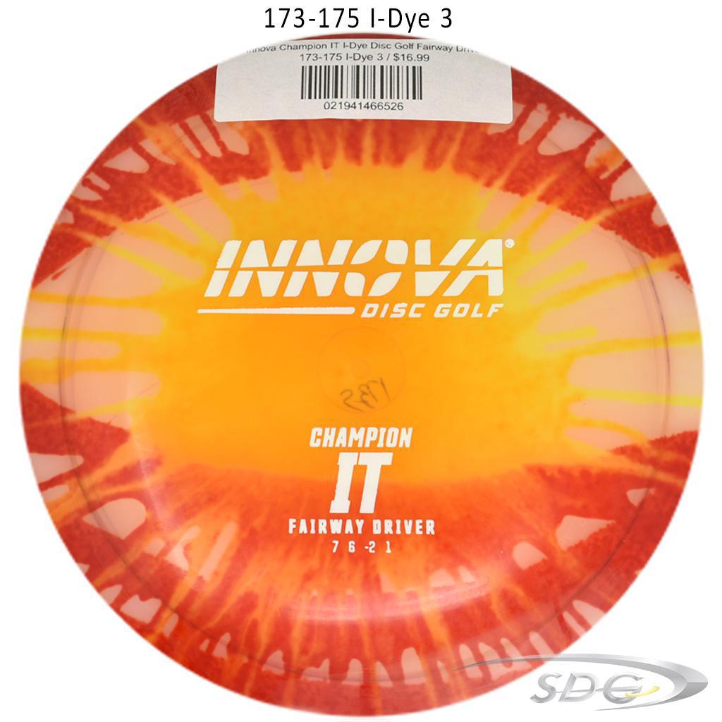 Innova Champion IT I-Dye Disc Golf Fairway Driver