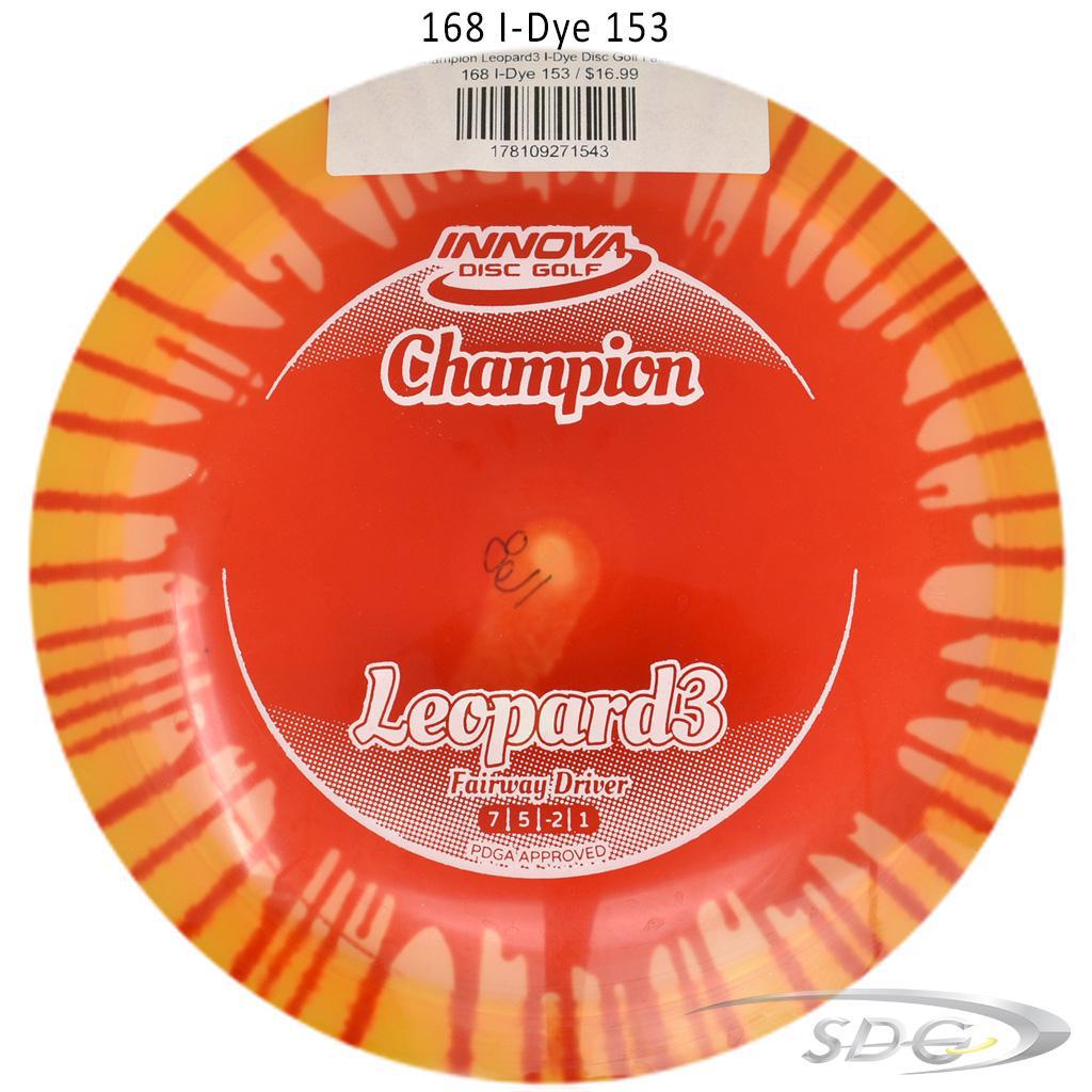 Innova Champion Leopard3 I-Dye Disc Golf Fairway Driver