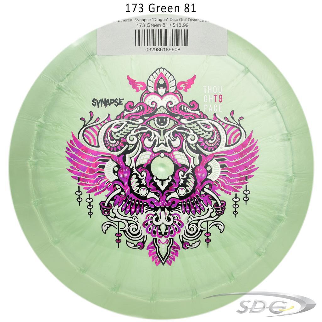 tsa-ethereal-synapse-dragon-disc-golf-distance-driver 173 Green 81 