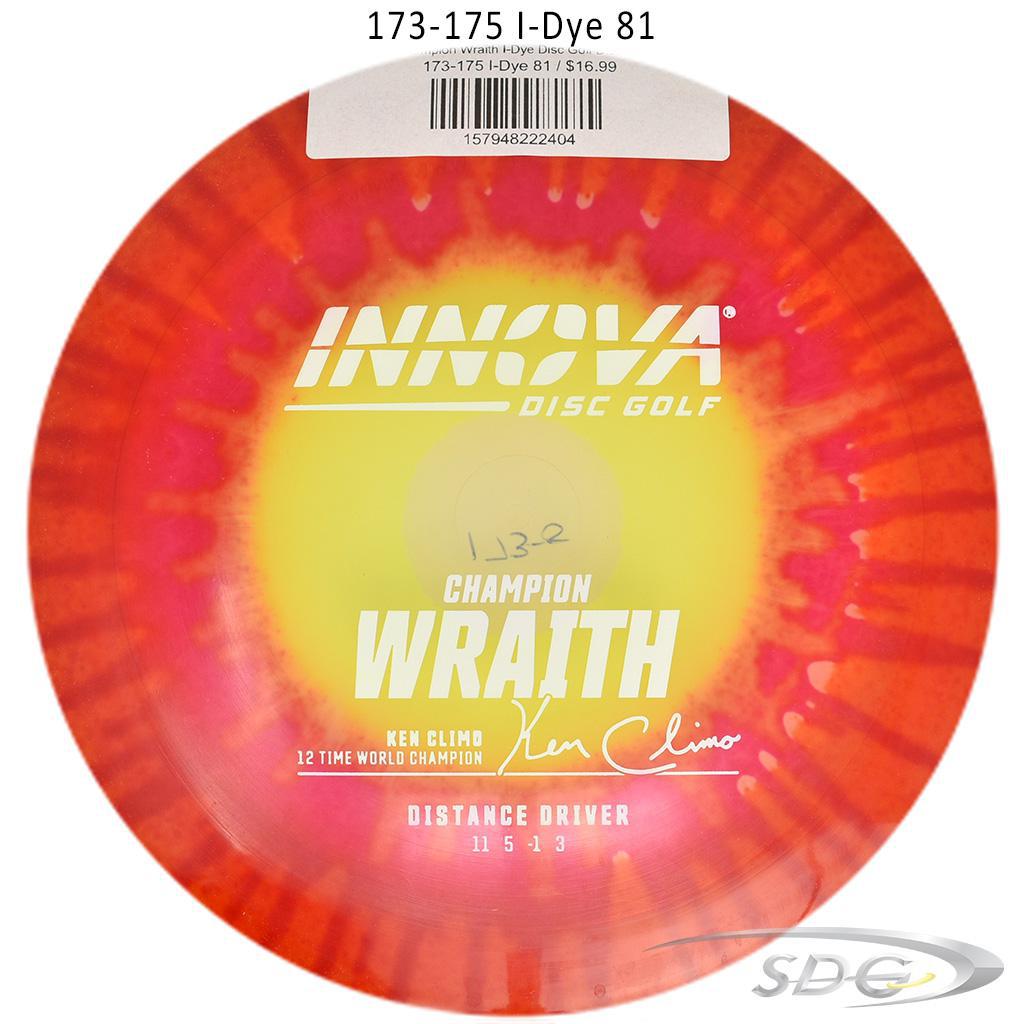 Innova Champion Wraith I-Dye Disc Golf Distance Driver