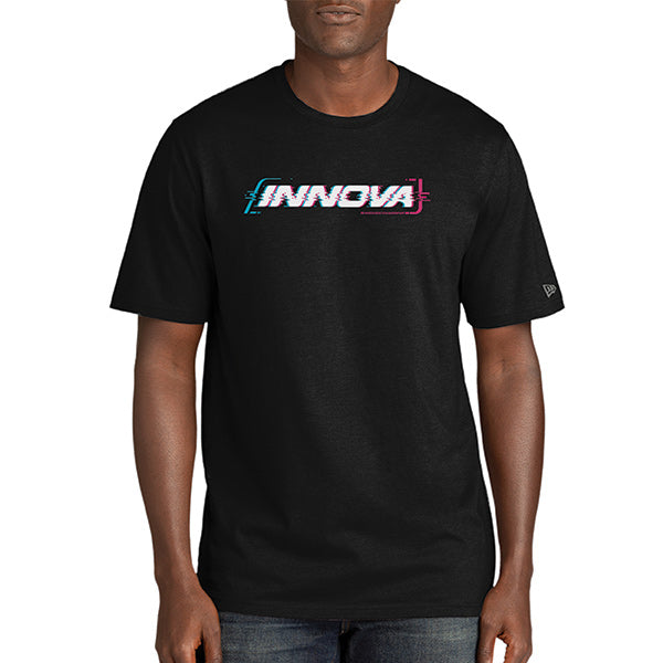 innova-new-era-cypher-tri-blend-short-sleeve-tee-disc-golf-apparel 3XL Black