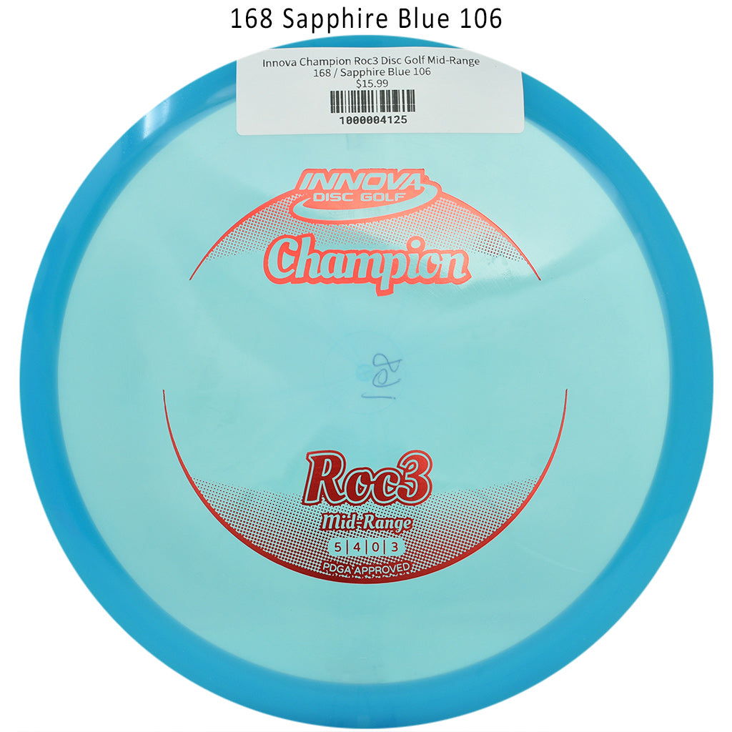 innova-champion-roc3-disc-golf-mid-range 168 Sapphire Blue 106