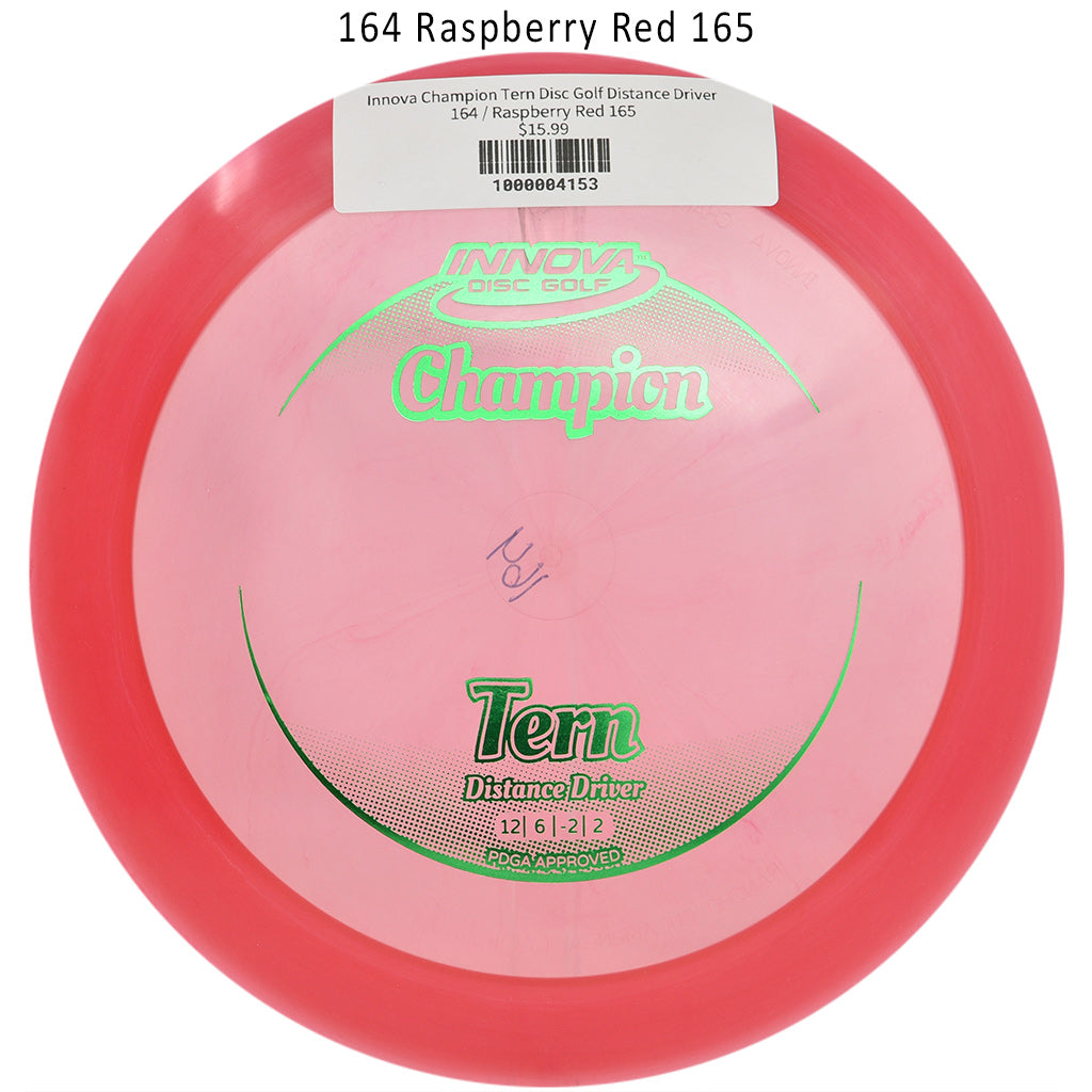 innova-champion-tern-disc-golf-distance-driver 164 Raspberry Red 165