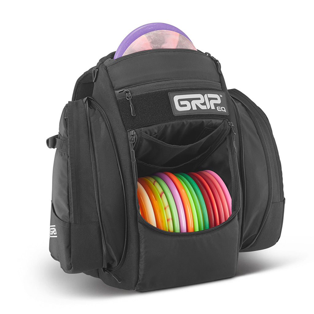 GRIPeq© BX3 Series Disc Golf Bag Coal (Black)