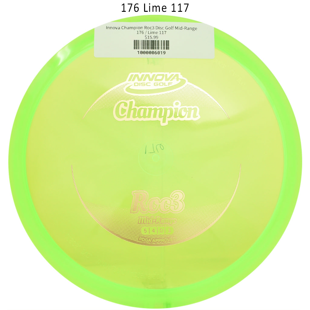 innova-champion-roc3-disc-golf-mid-range 176 Lime 117