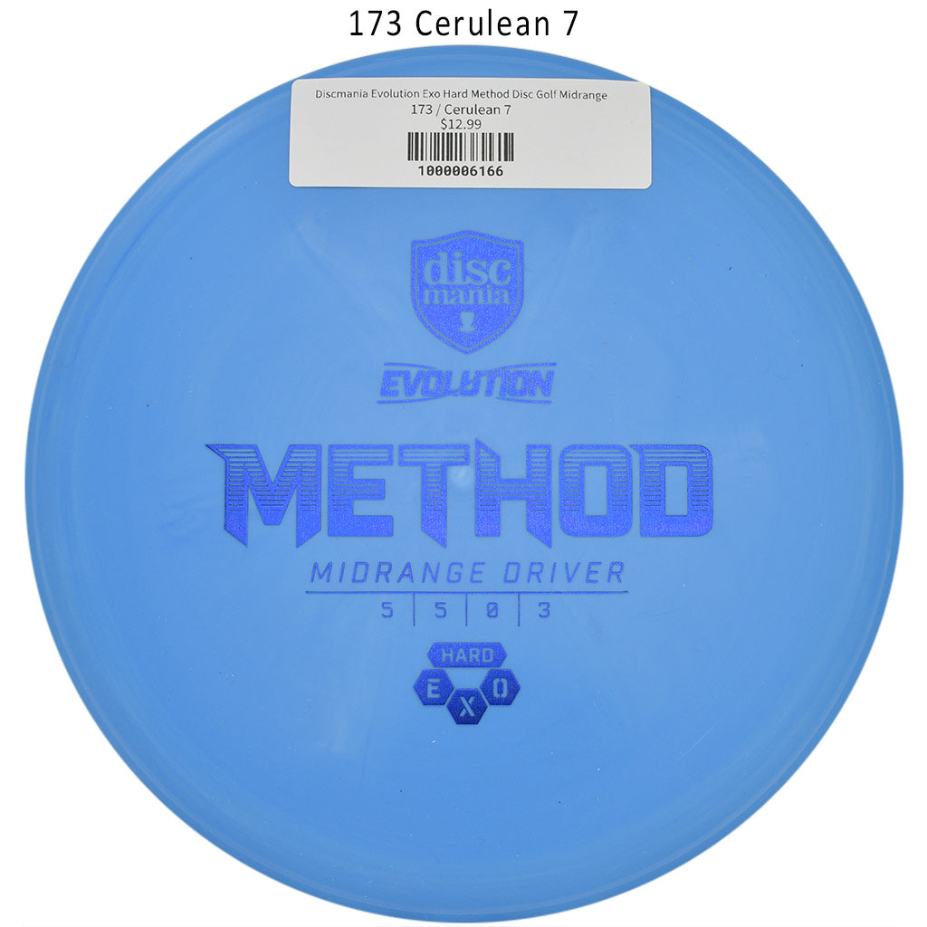 discmania-evolution-exo-hard-method-disc-golf-midrange 173 Cerulean 7