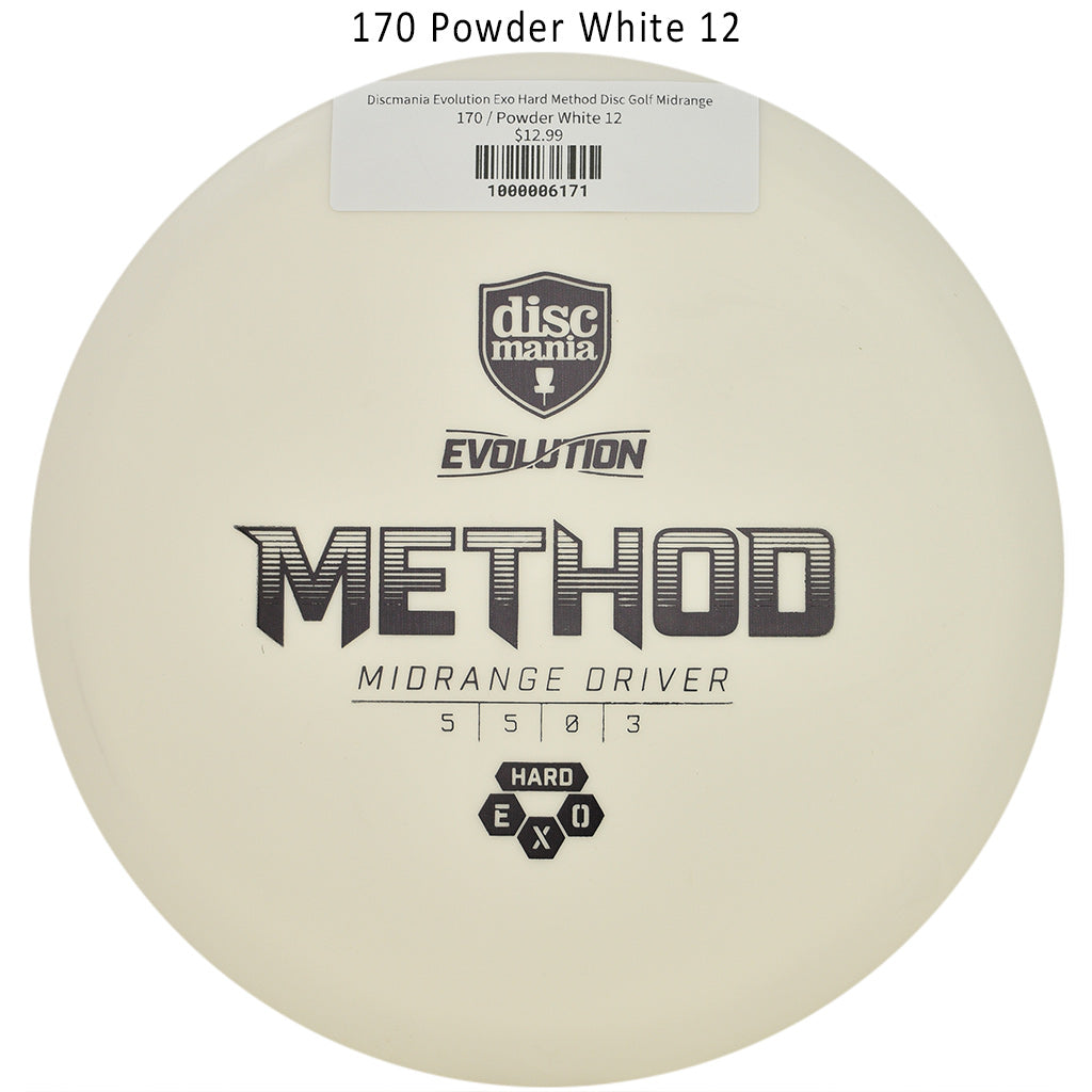 discmania-evolution-exo-hard-method-disc-golf-midrange 170 Powder White 12