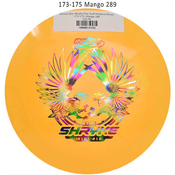 innova-star-shryke-disc-golf-distance-driver 173-175 Mango 289