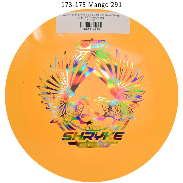 innova-star-shryke-disc-golf-distance-driver 173-175 Mango 291