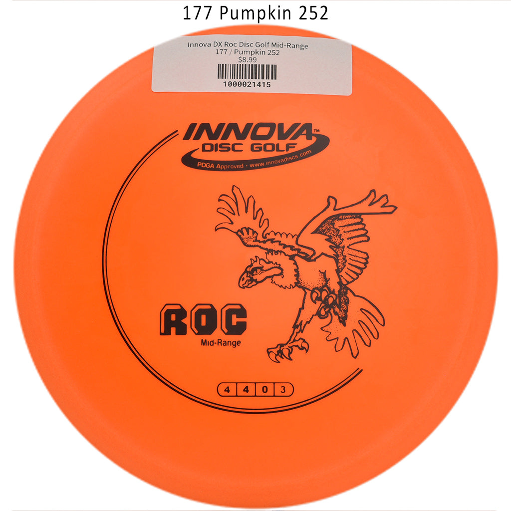 innova-dx-roc-disc-golf-mid-range 177 Pumpkin 252 