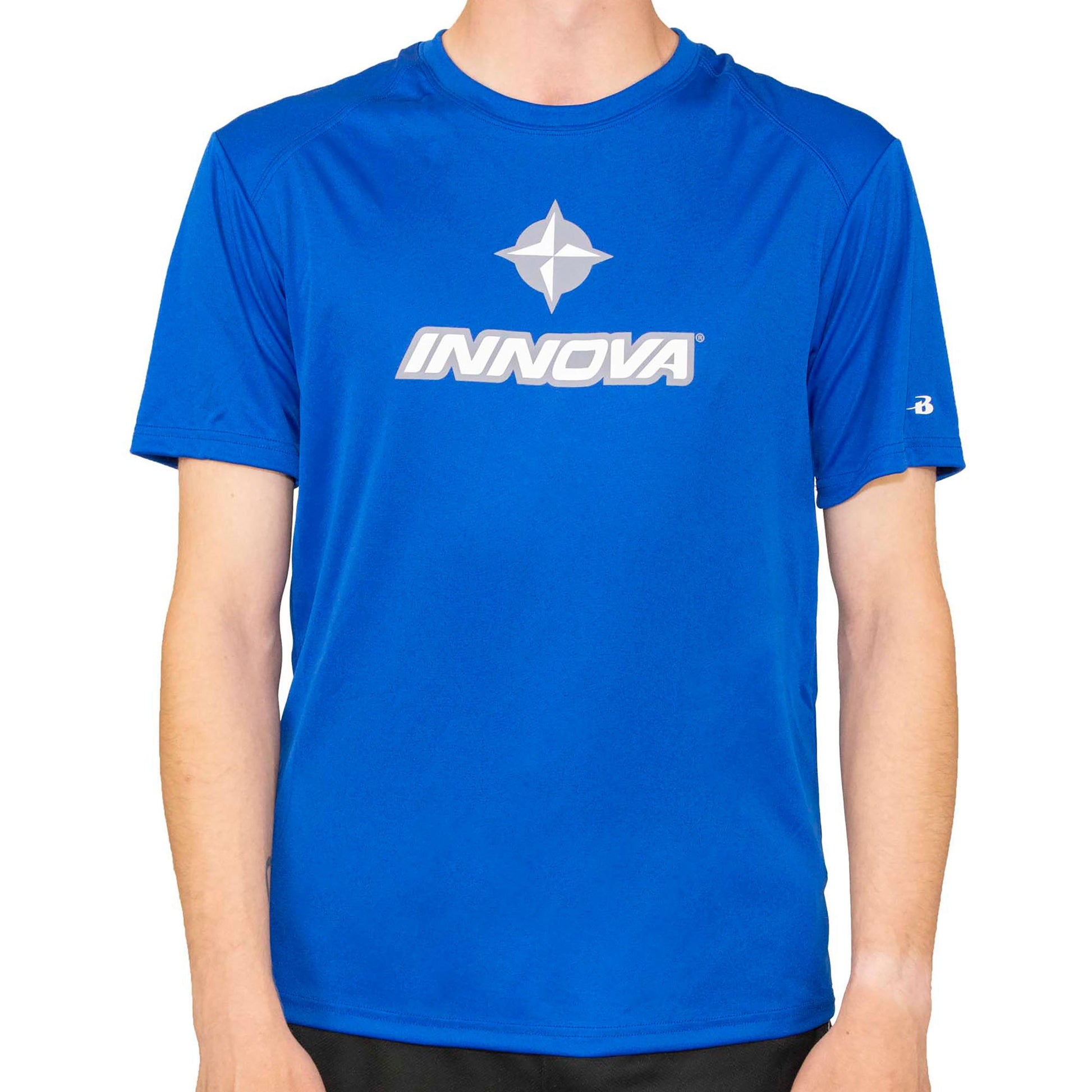 innova-mens-prime-star-core-performance-short-sleeve-tee-disc-golf-apparel Medium Royal