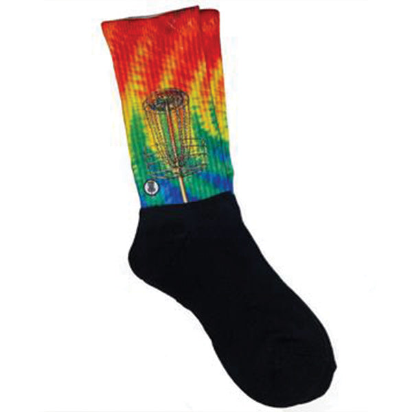 tee-box-sox-disc-golf-apparel Medium-Tie Dye 