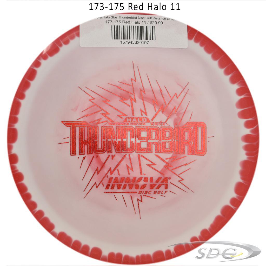 innova-halo-star-thunderbird-disc-golf-distance-driver 173-175 Red Halo 11 