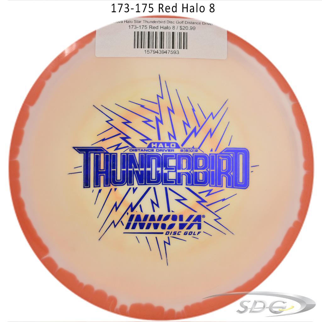 innova-halo-star-thunderbird-disc-golf-distance-driver 173-175 Red Halo 8 