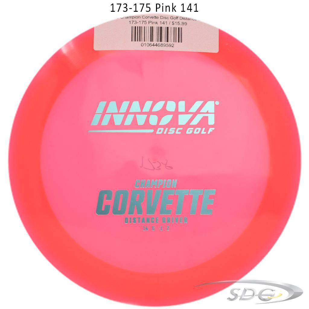 innova-champion-corvette-disc-golf-distance-driver 173-175 Pink 141 