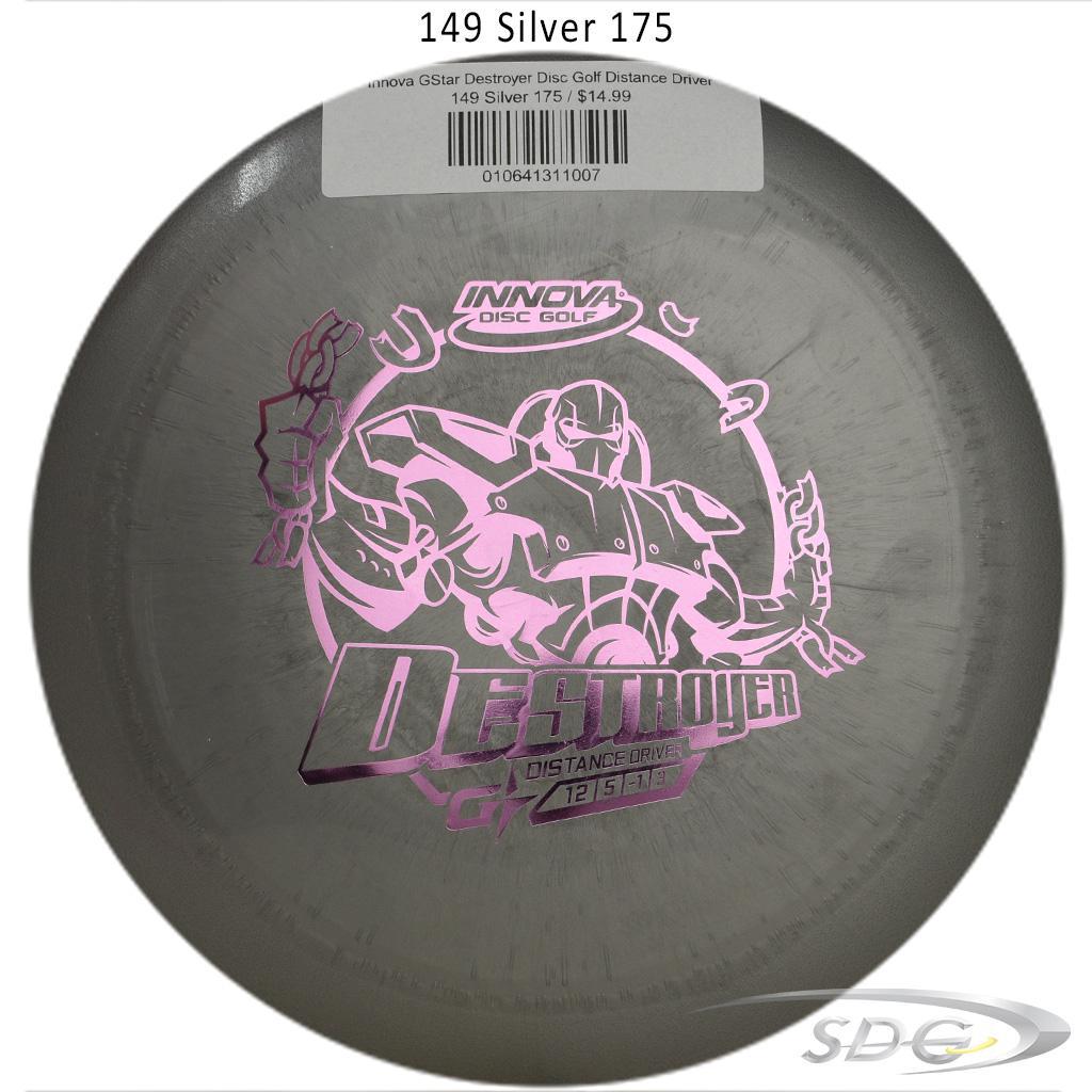 innova-gstar-destroyer-disc-golf-distance-driver 149 Silver 175 