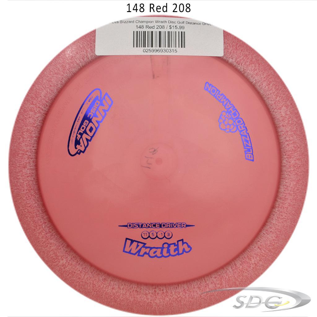 innova-blizzard-champion-wraith-disc-golf-distance-driver 148 Blue 207 