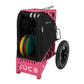 zuca-all-terrain-disc-golf-cart Onyx/Pink 
