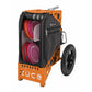 zuca-all-terrain-disc-golf-cart Gunmetal/Orange