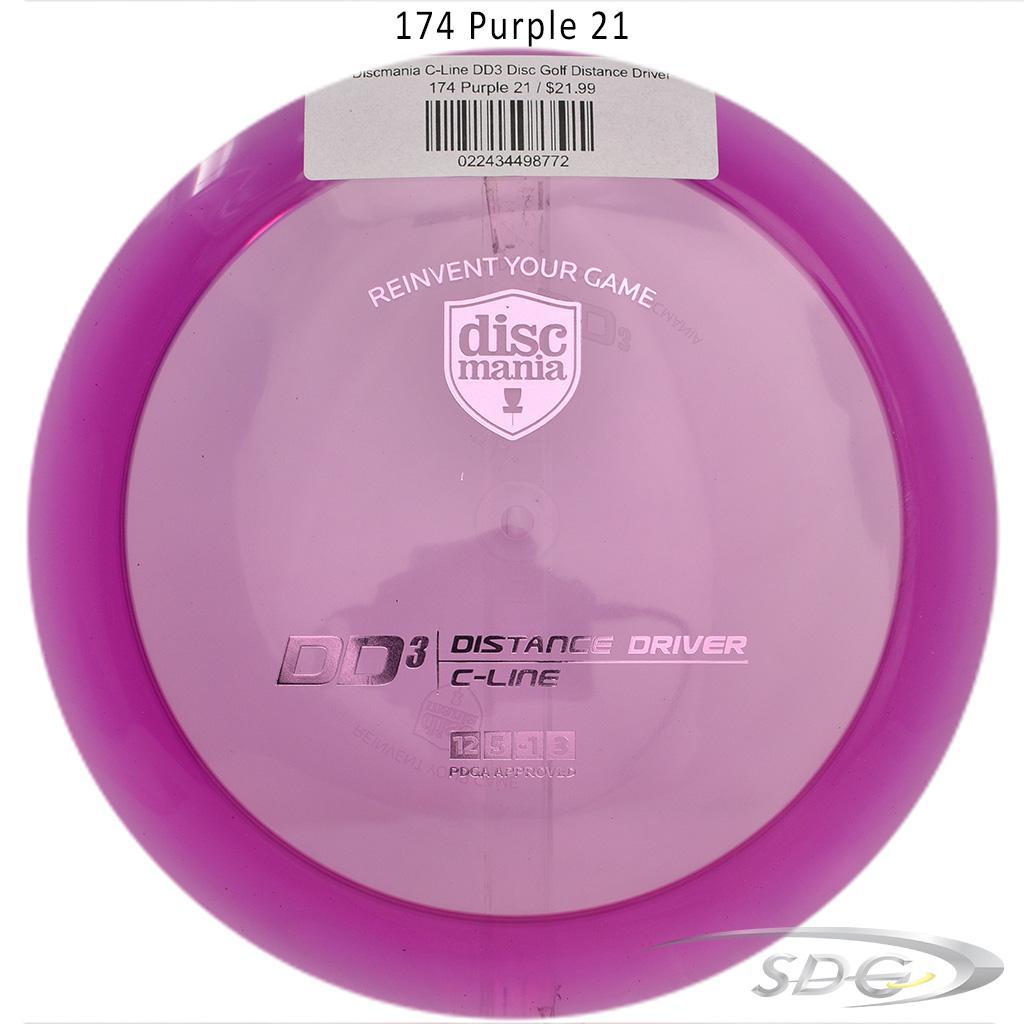 discmania-c-line-dd3-disc-golf-distance-driver 174 Purple 21 