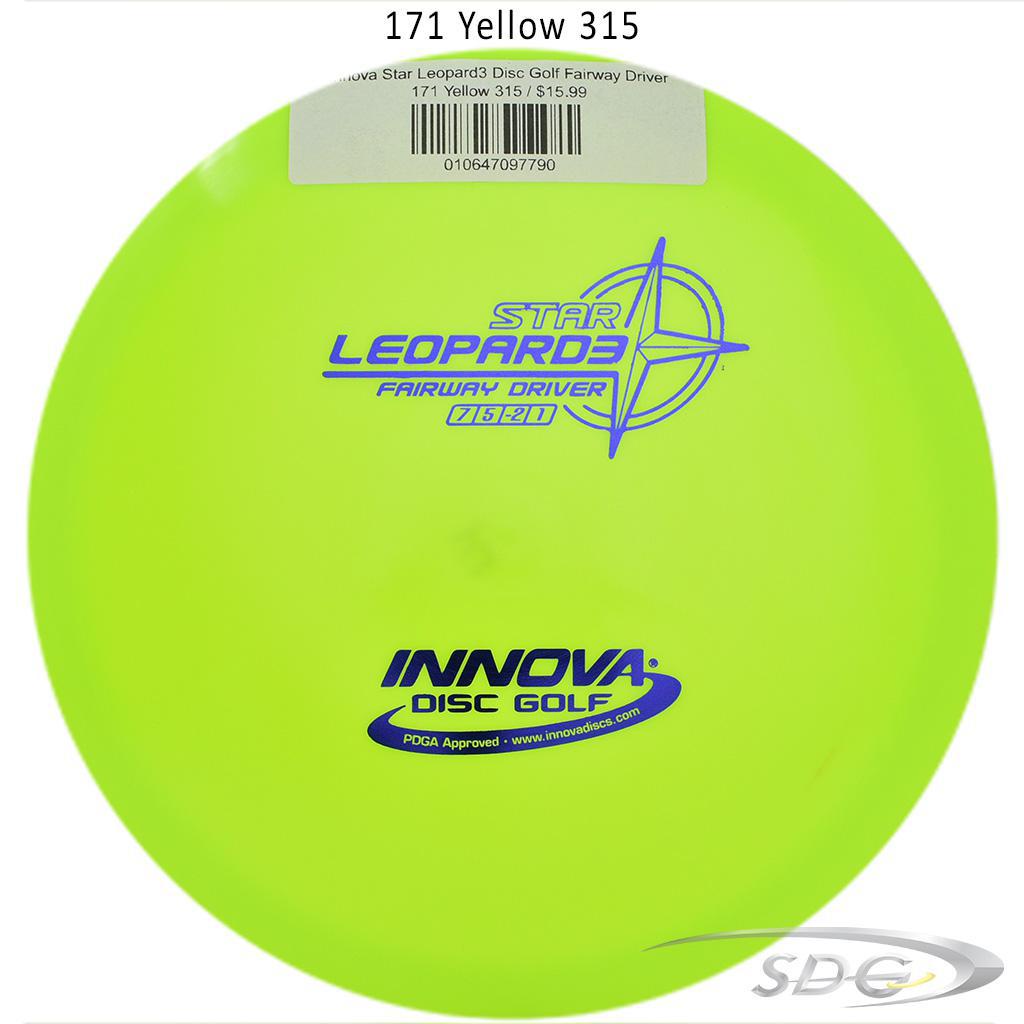 innova-star-leopard3-disc-golf-fairway-driver 171 Yellow 315 