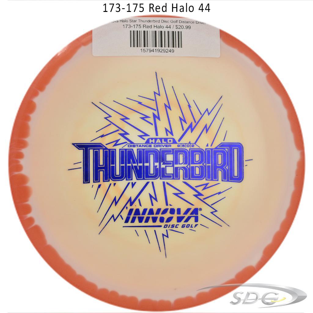 innova-halo-star-thunderbird-disc-golf-distance-driver 173-175 Red Halo 44 