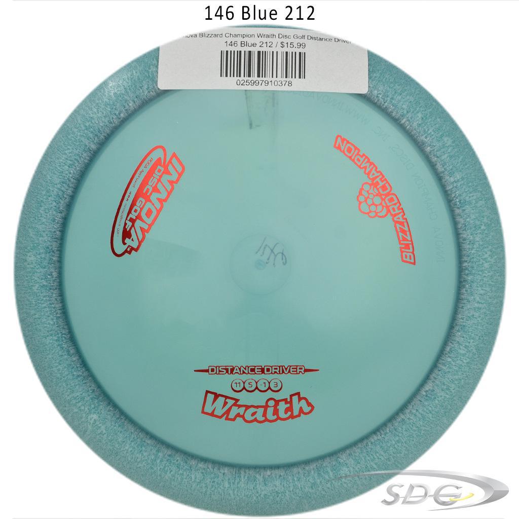 innova-blizzard-champion-wraith-disc-golf-distance-driver 147 Yellow 211 