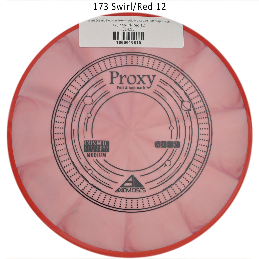 axiom-cosmic-electron-proxy-medium-disc-golf-putt-approach 173 Swirl-Red 12