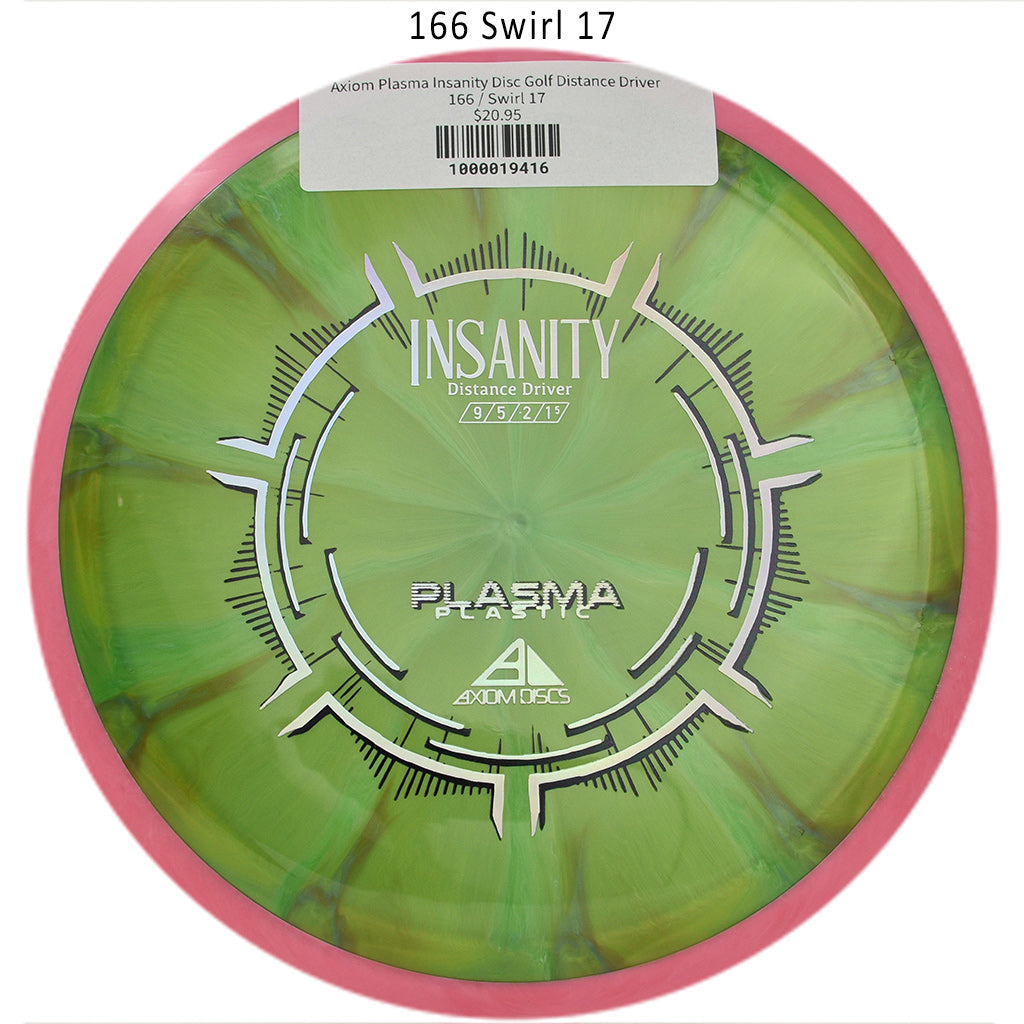 axiom-plasma-insanity-disc-golf-distance-driver 166 Swirl 17 