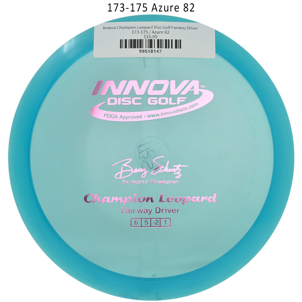 innova-champion-leopard-disc-golf-fairway-driver 173-175 Azure 82